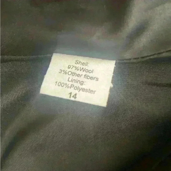 Orvis Women’s Wool Vest Size 14 Black White Checked Zipper Front Outdoor Fall - Picture 7 of 7